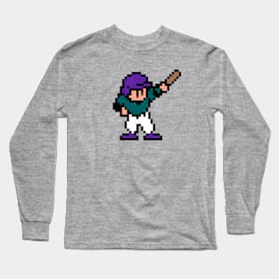 8-Bit Home Run - Arizona Long Sleeve T-Shirt